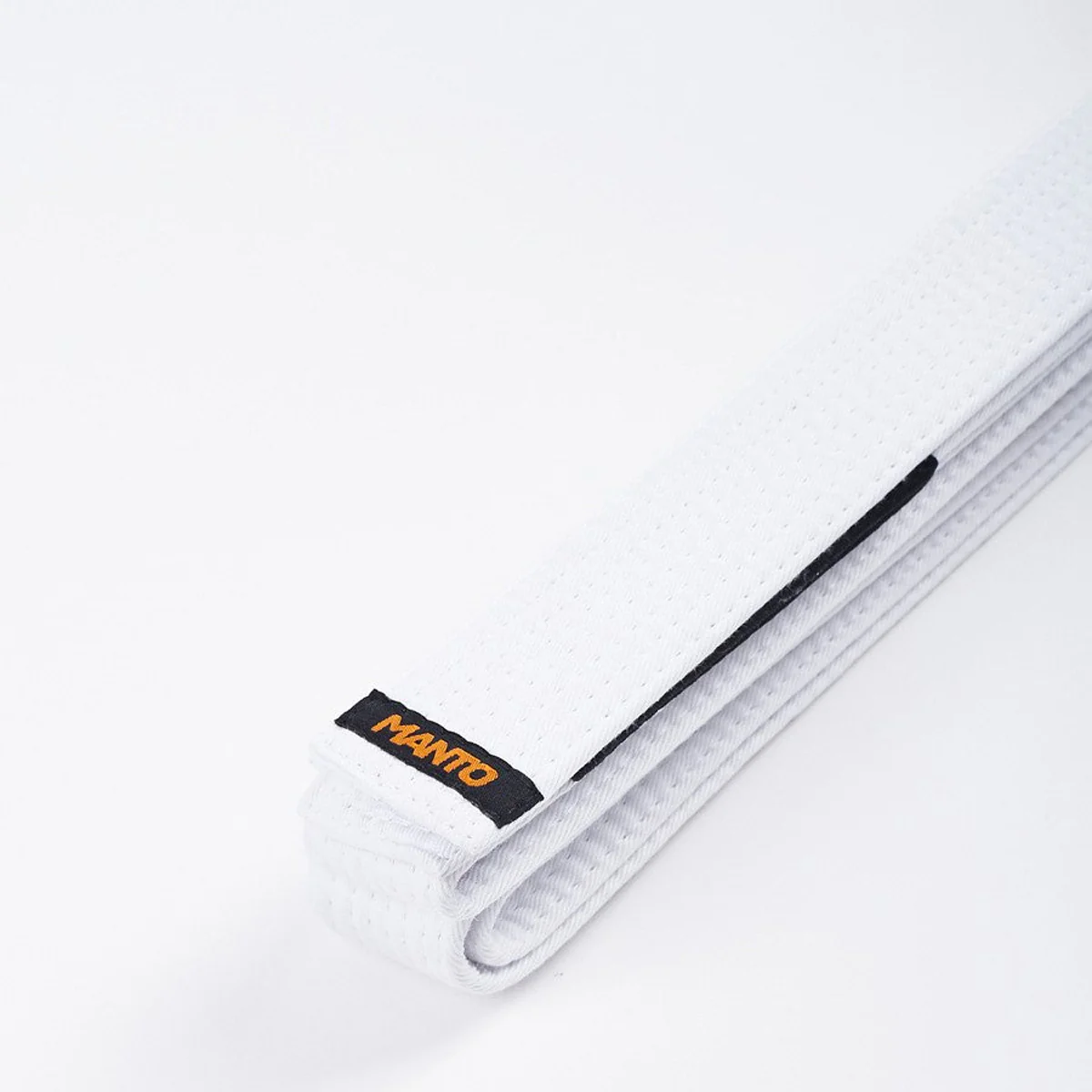 BJJ Belt Manto Label White  - Image 2