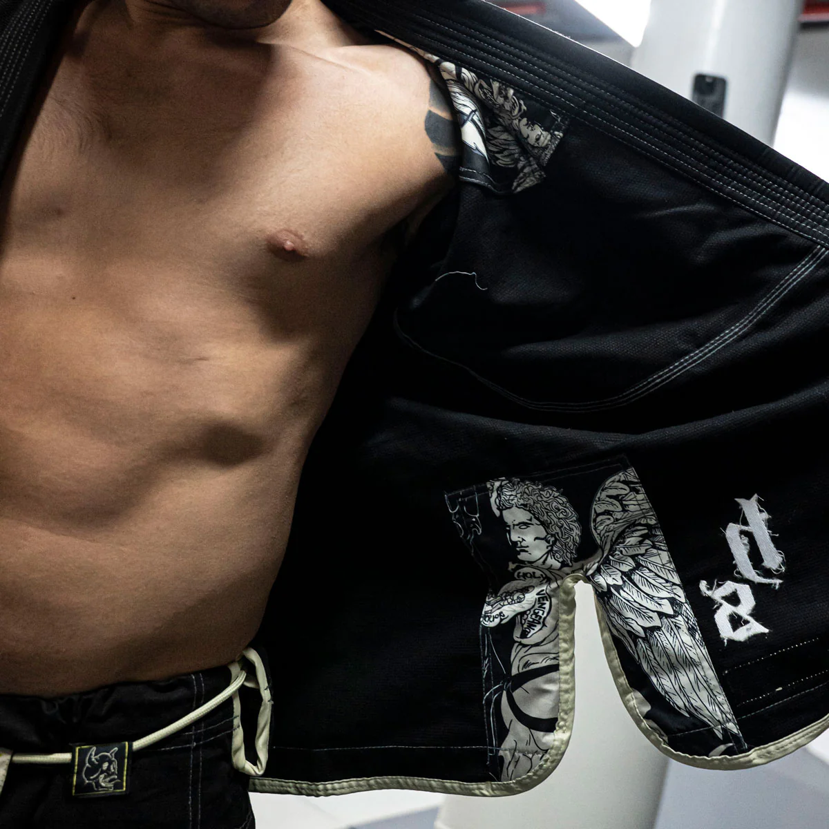 BJJ Gi Half Sumo Archangel Black - Image 16