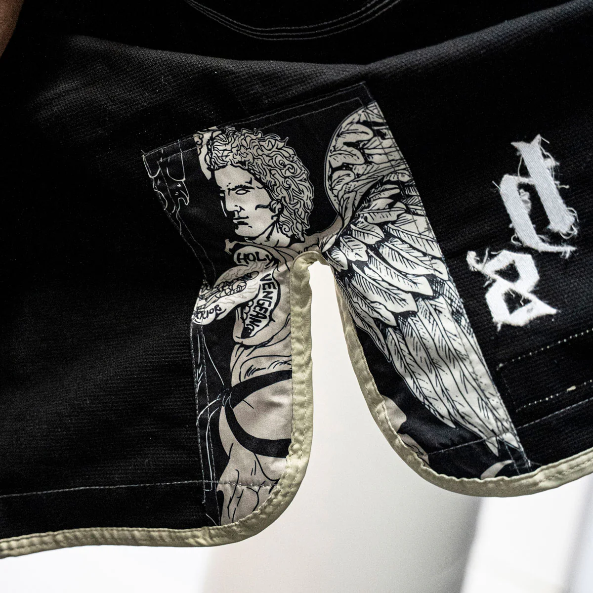 BJJ Gi Half Sumo Archangel Black - Image 4
