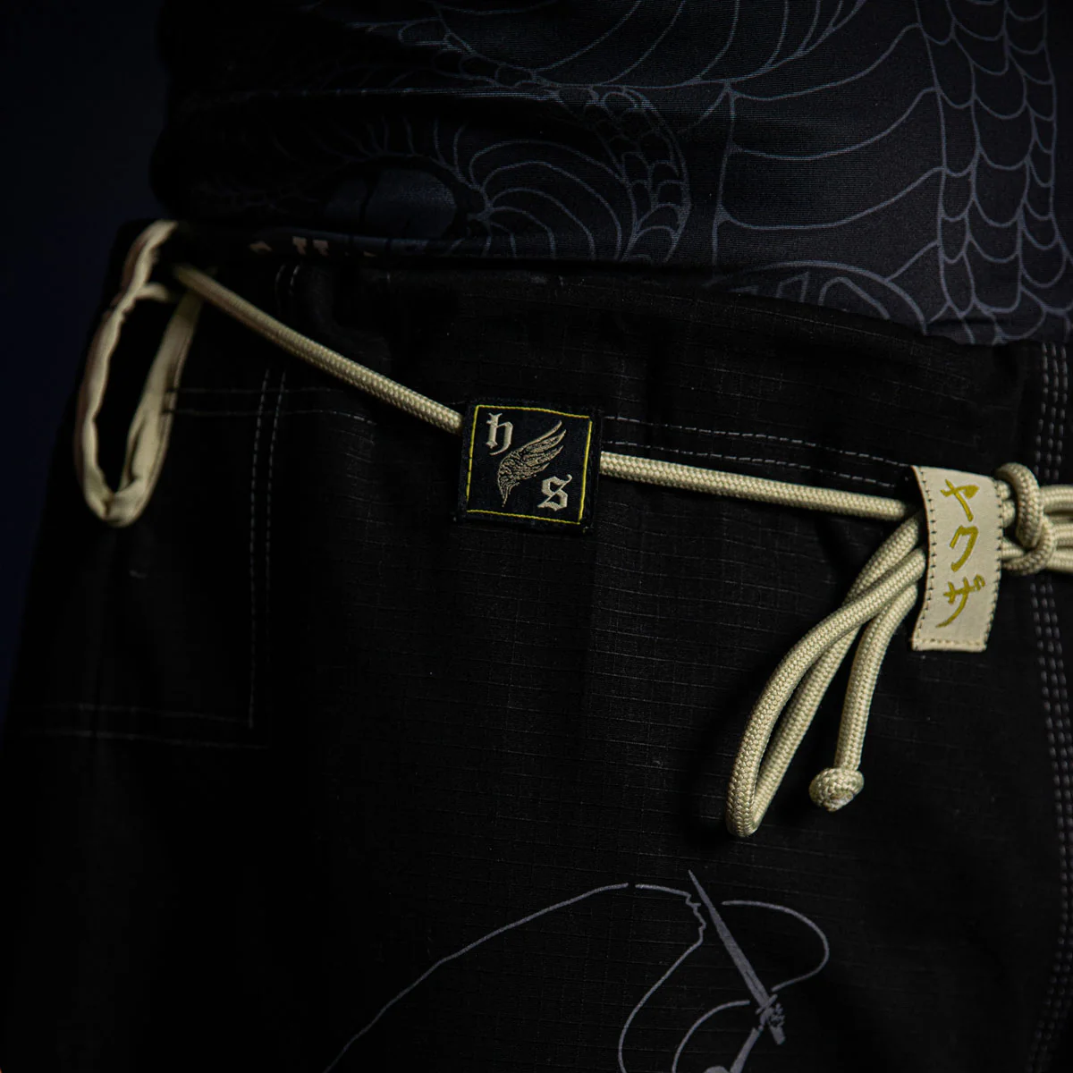 BJJ Gi Half Sumo Archangel Black - Image 8