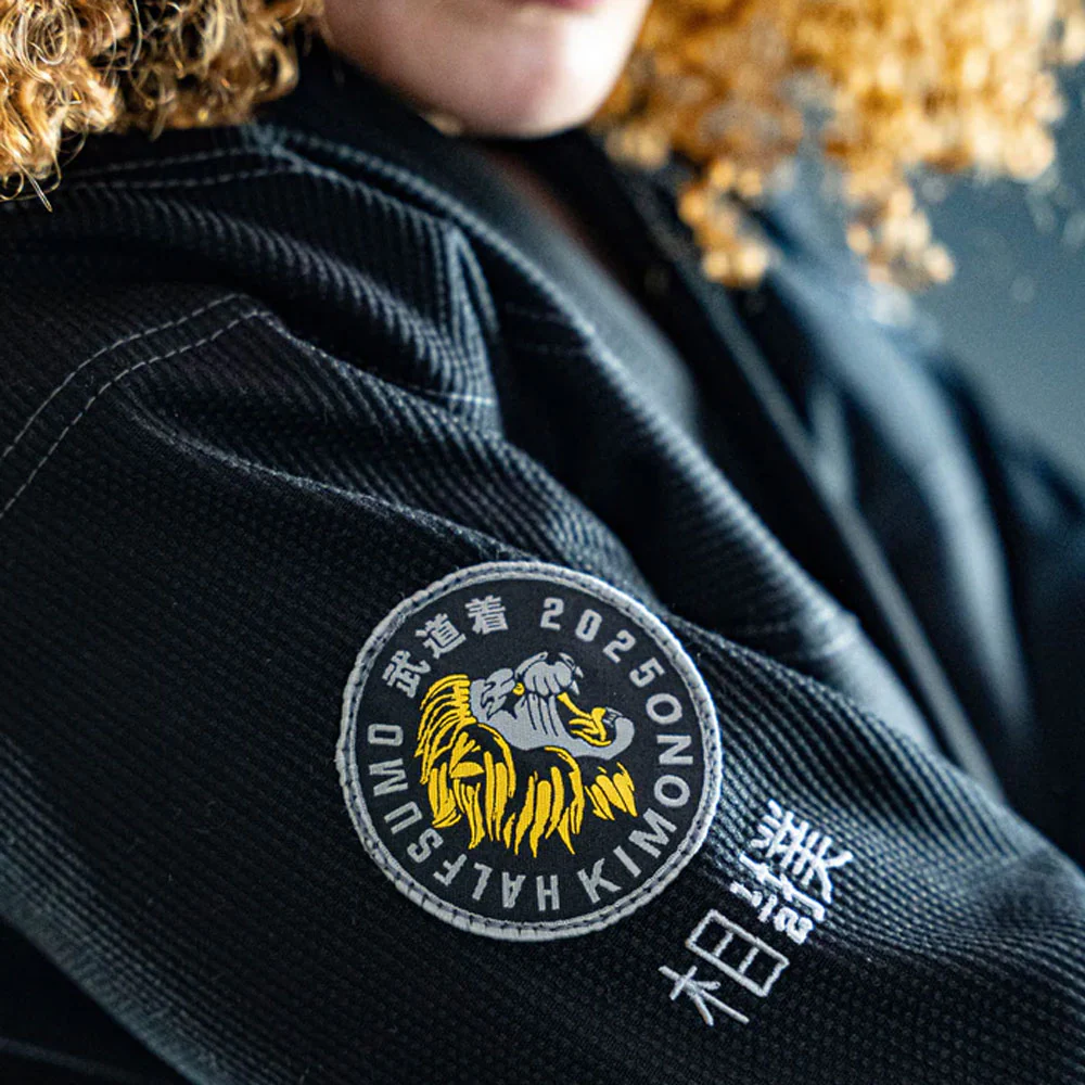 BJJ Gi Half Sumo Lion Black  - Image 13