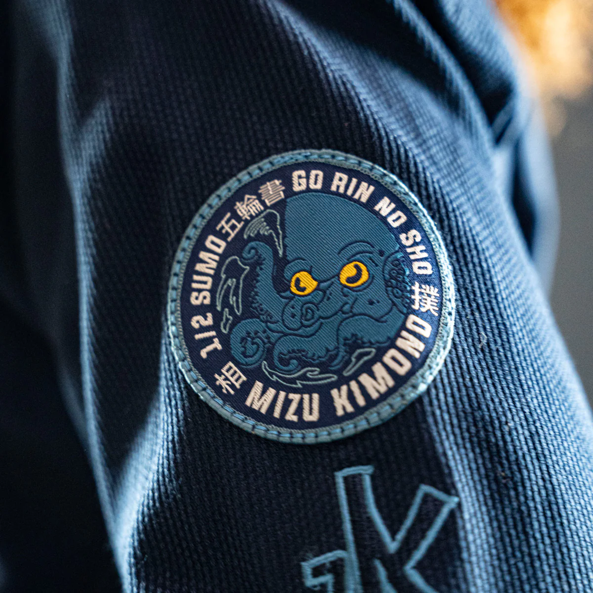 BJJ Gi Half Sumo Mizu "Storm" Navy Blue  - Image 14