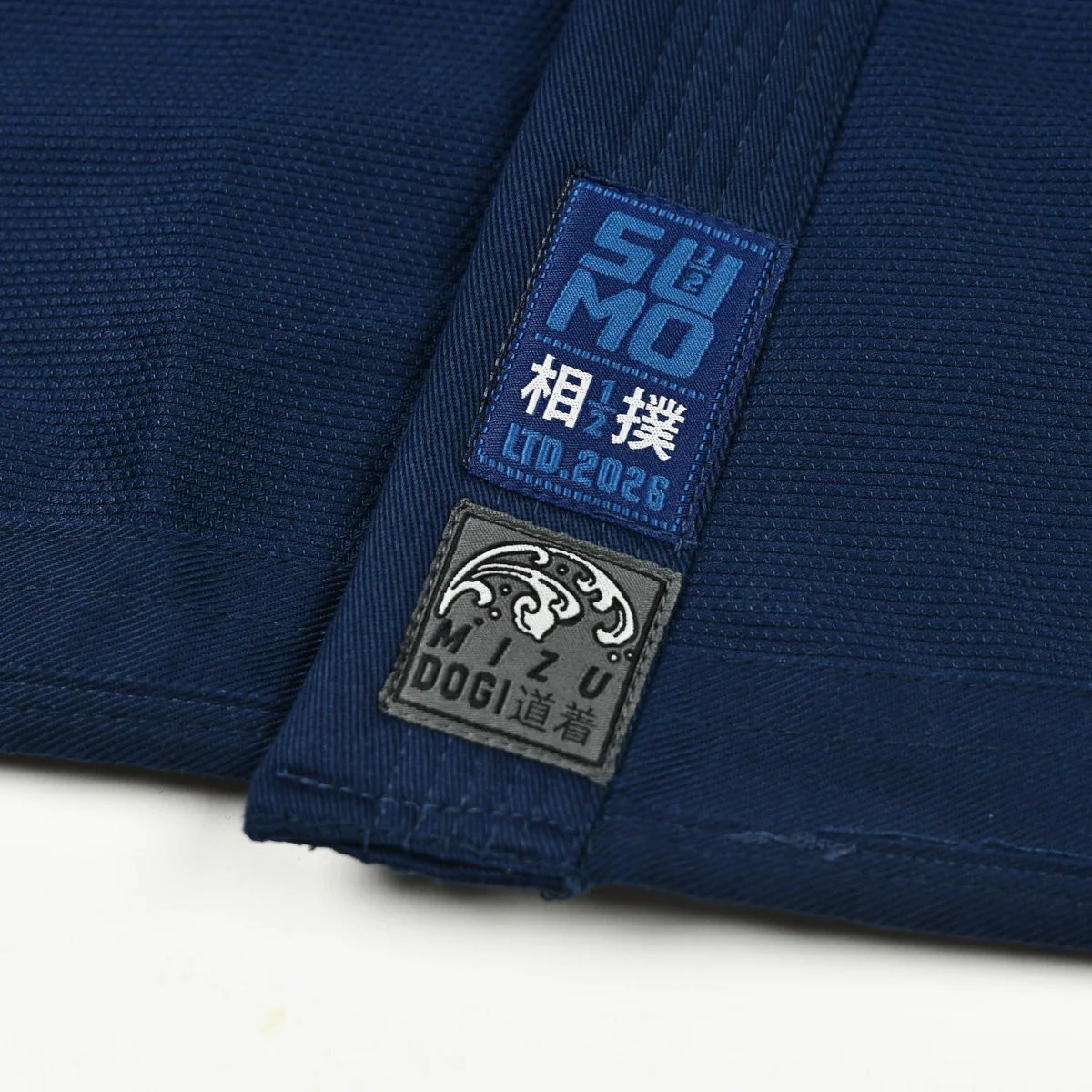 BJJ Gi Half Sumo Mizu "Storm" Navy Blue  - Image 16