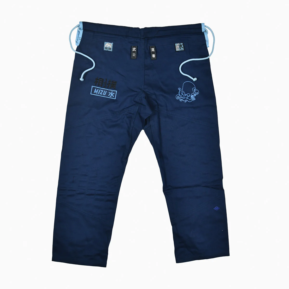 BJJ Gi Half Sumo Mizu "Storm" Navy Blue  - Image 3