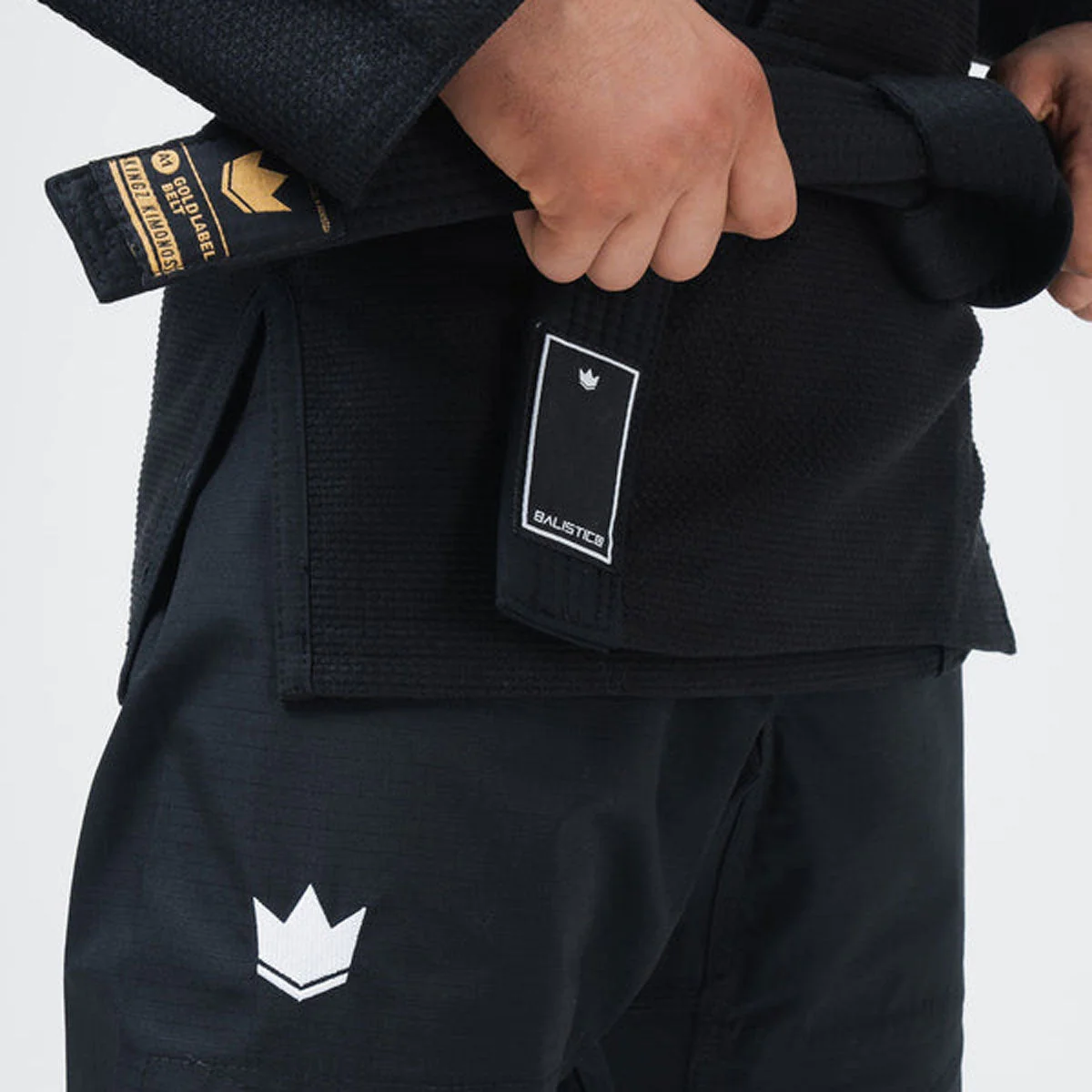 BJJ Gi Kingz Ballistic 4.0 IBJJF Black  - Image 9