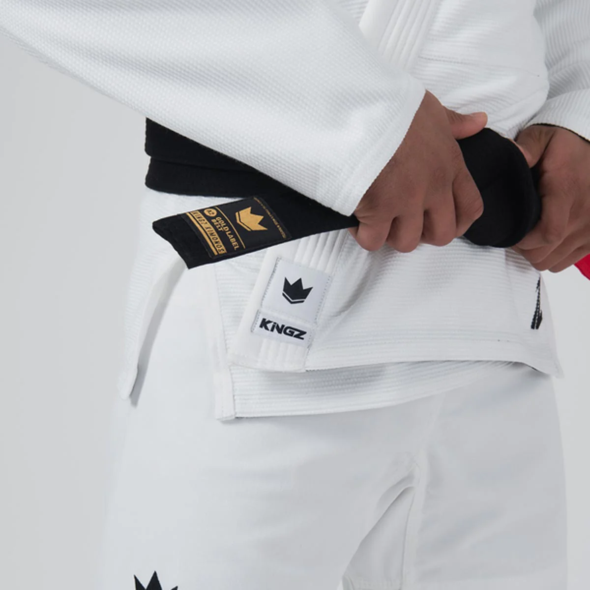 BJJ Gi Kingz The One V2 IBJJF White - Image 12