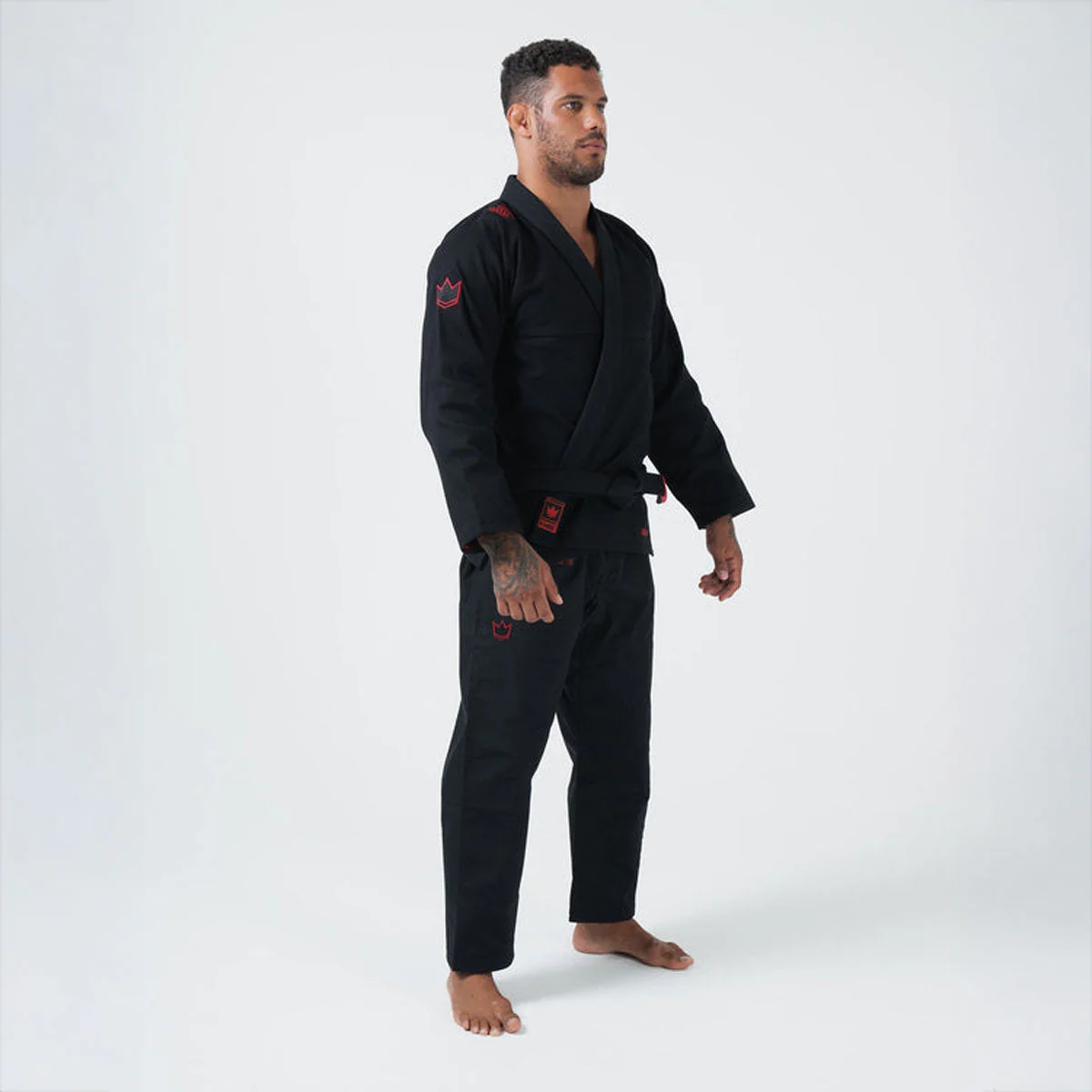 BJJ Gi Kingz Ultralight 2.0 IBJJF Black - Image 3