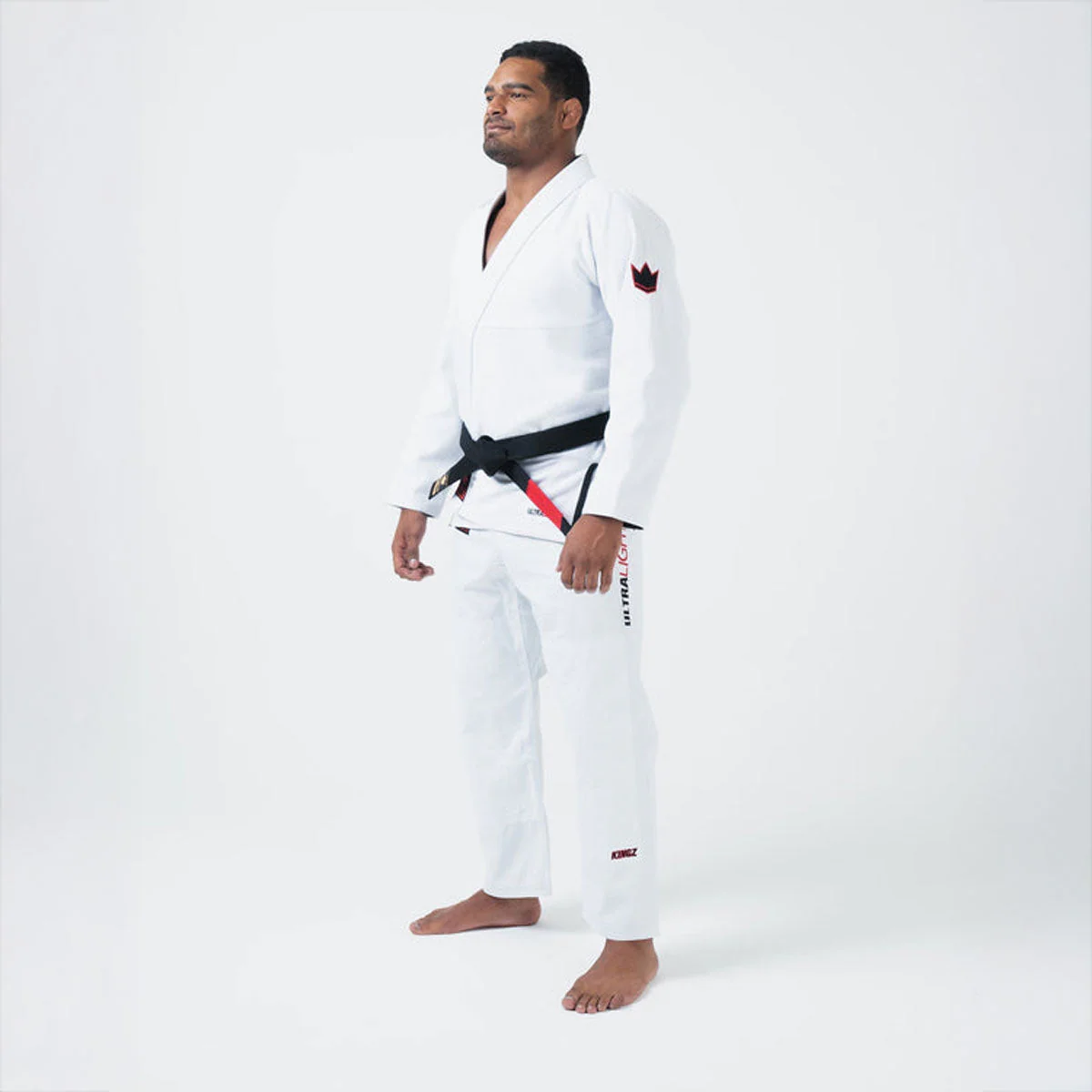 BJJ Gi Kingz Ultralight 2.0 IBJJF White - Image 5