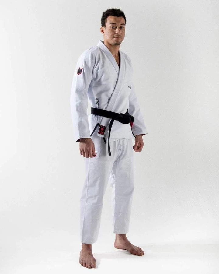 BJJ Gi Kingz Ultralight 2.0 White  - Image 4