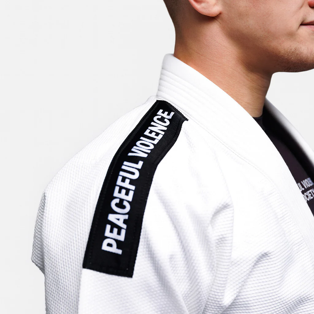 BJJ Gi Manto Society white  - Image 4