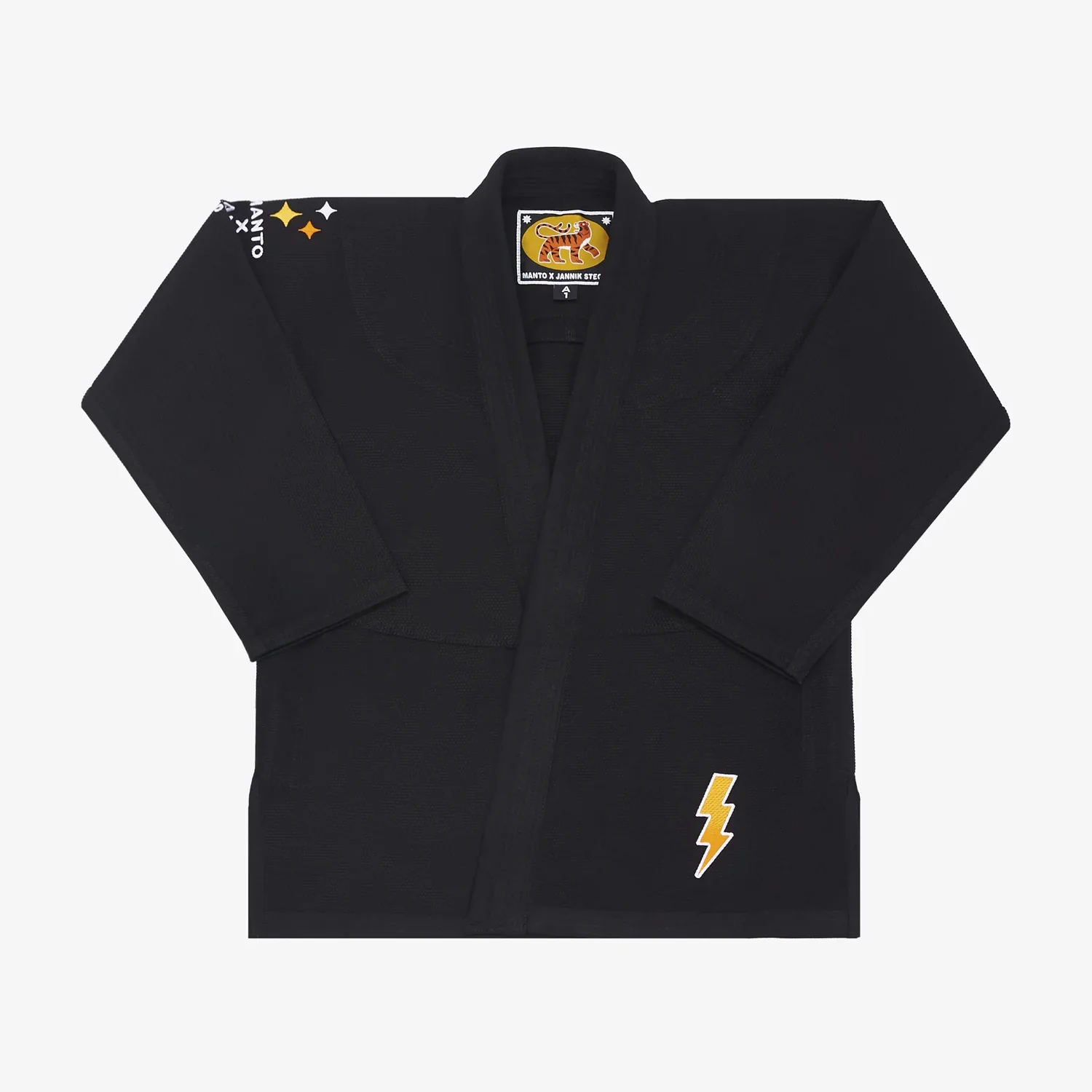 BJJ Gi Manto Tiger's Tail Black  - Image 2