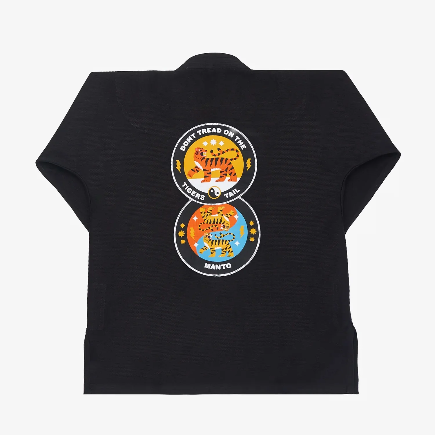 BJJ Gi Manto Tiger's Tail Black  - Image 3