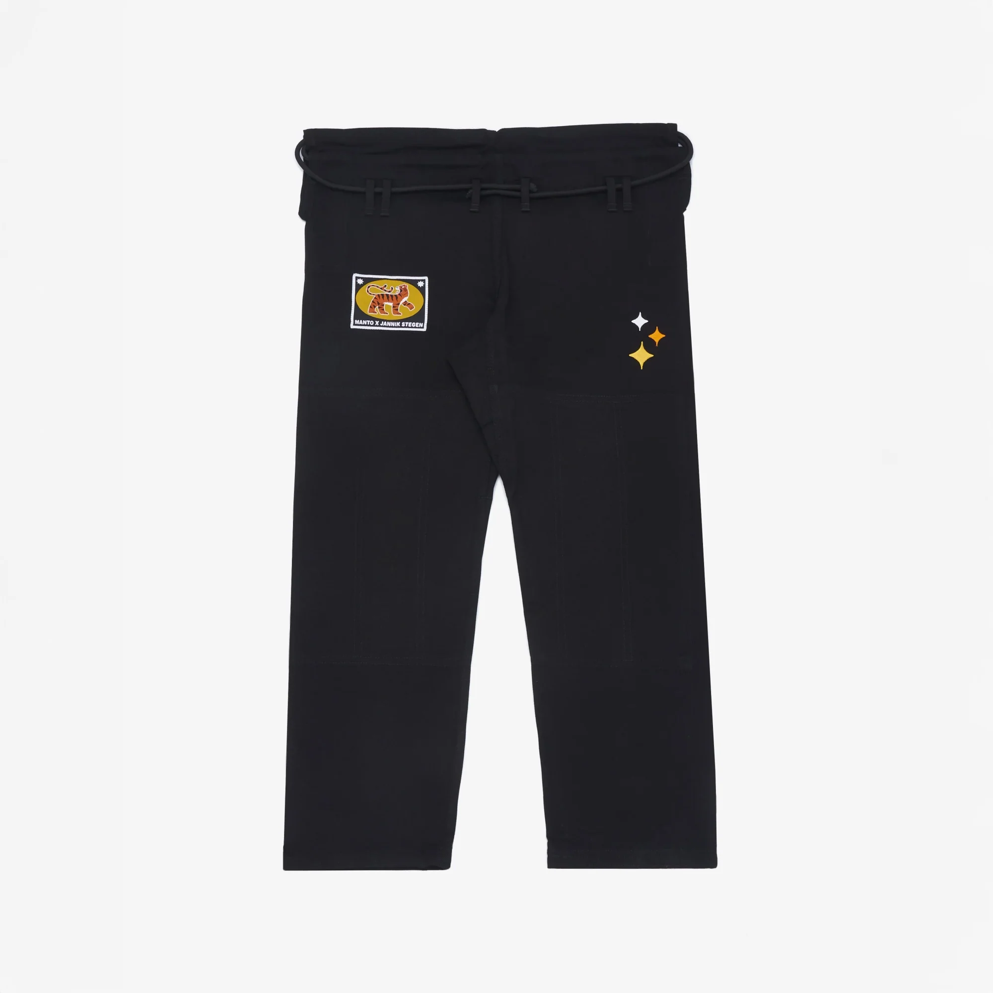 BJJ Gi Manto Tiger's Tail Black  - Image 4