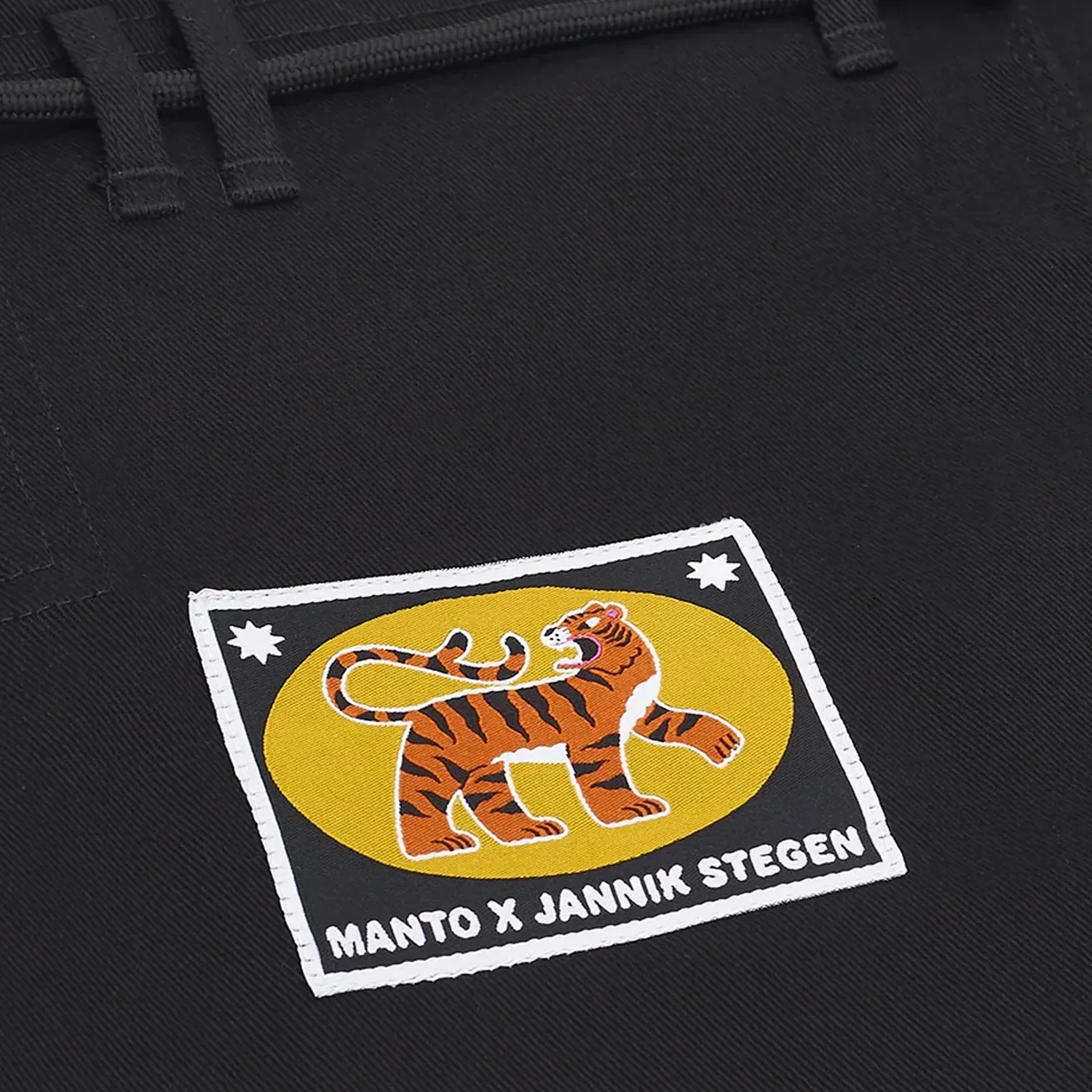 BJJ Gi Manto Tiger's Tail Black  - Image 6