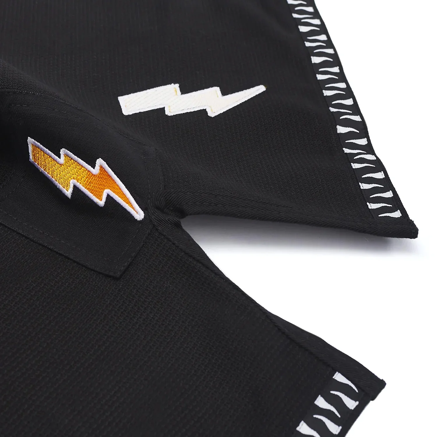 BJJ Gi Manto Tiger's Tail Black  - Image 7