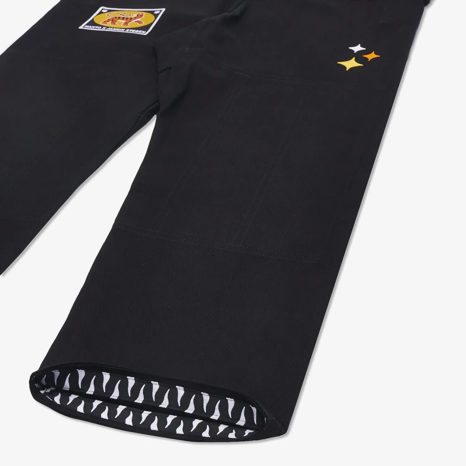 BJJ Gi Manto Tiger's Tail Black  - Image 9