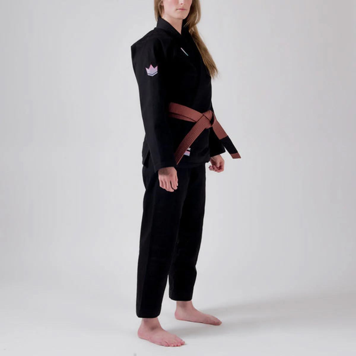 BJJ Gi woman Kingz Empowered Black - Image 3