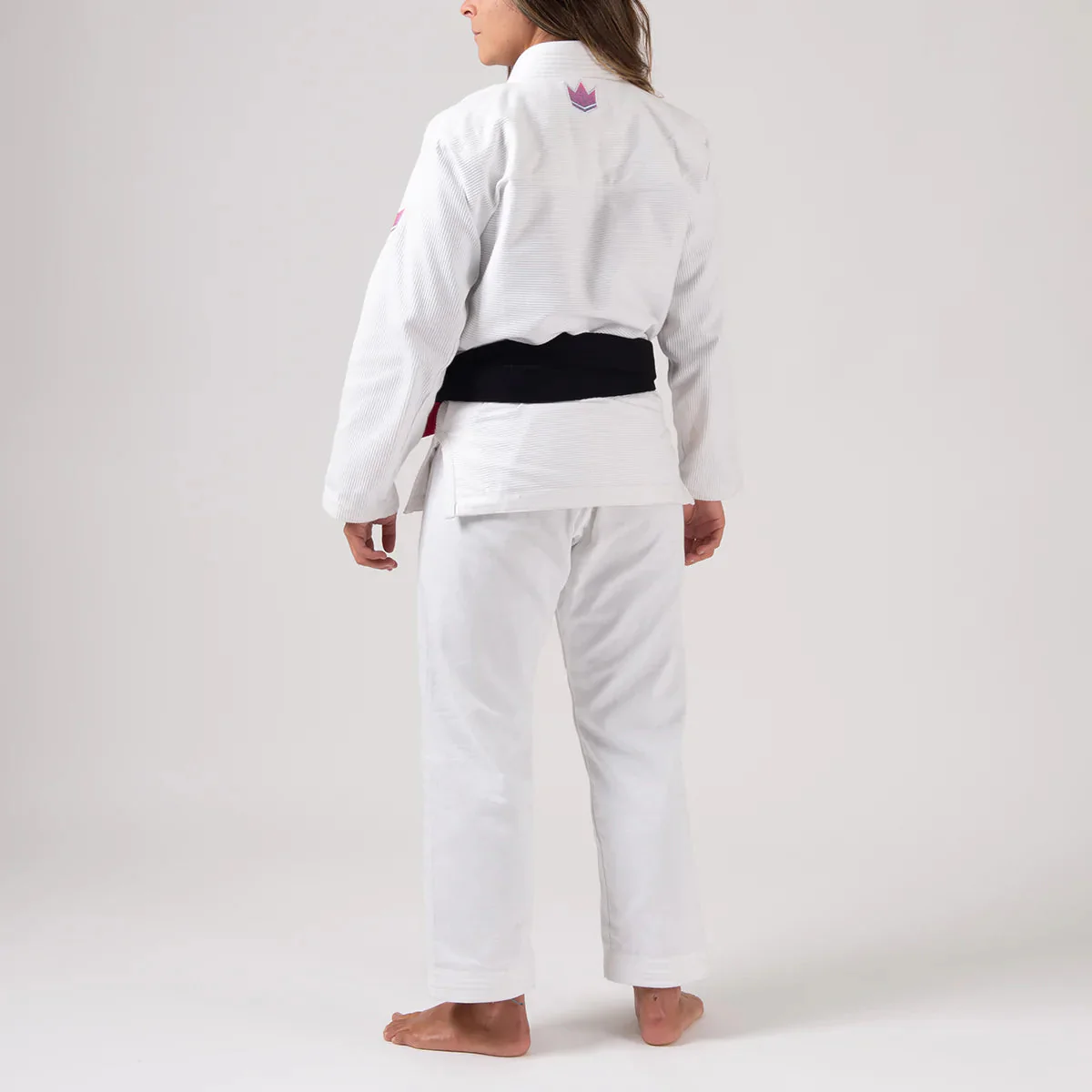 BJJ Gi woman Kingz Empowered White - Image 3