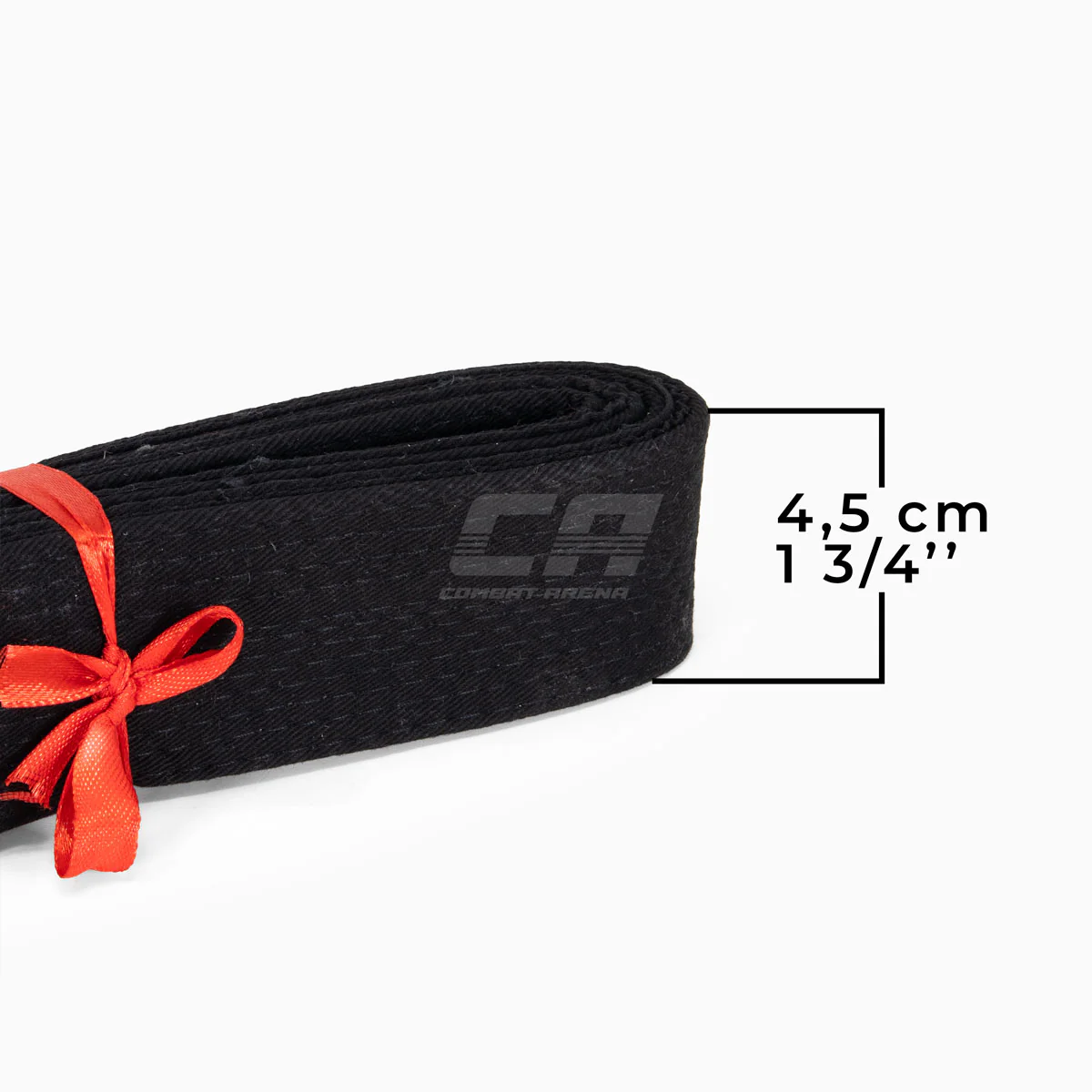 Black belt Arawaza cotton 44 mm  - Image 3
