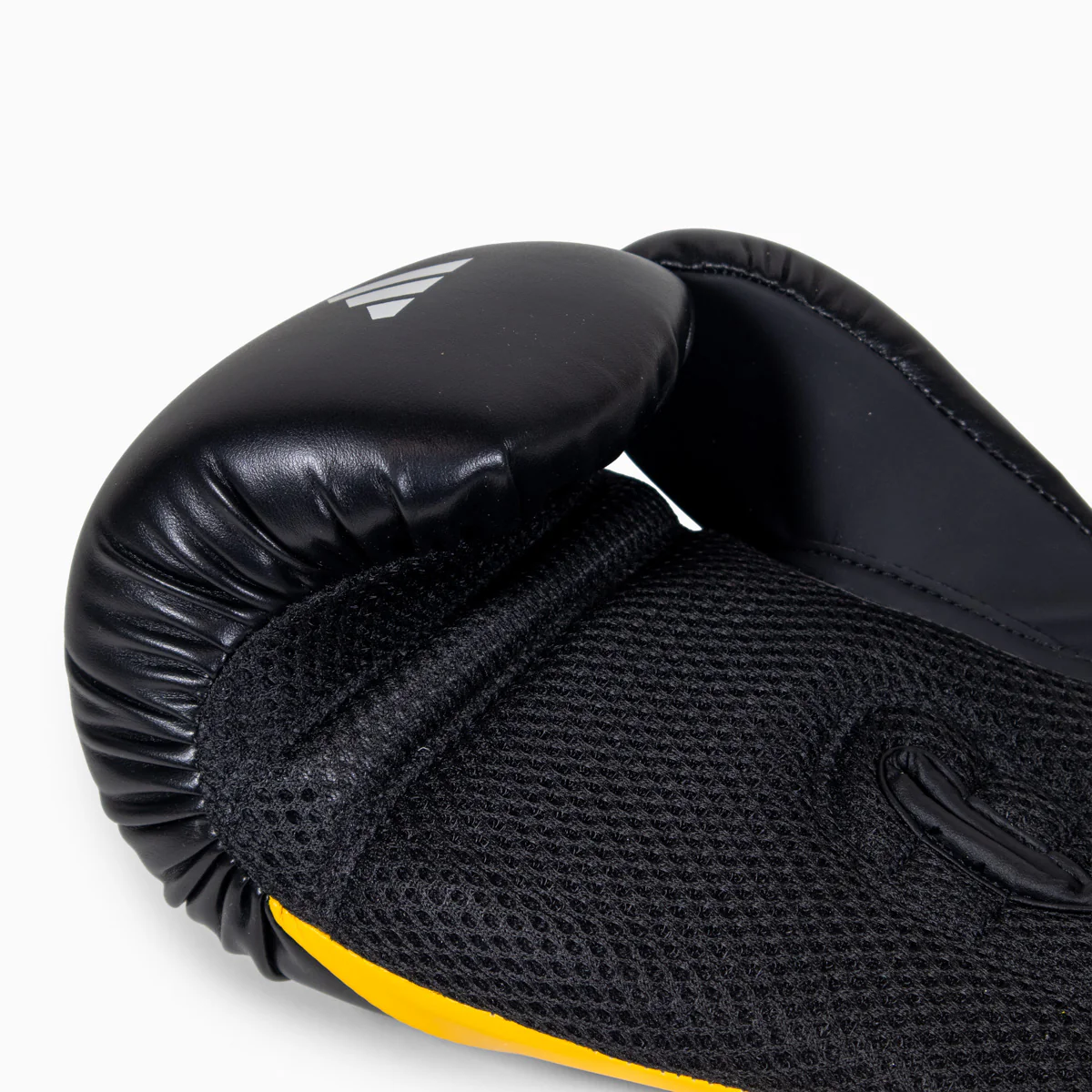 Boxing gloves Adidas Speed Tilt 200 WAKO 10 Oz Black-yellow-white  - Image 8