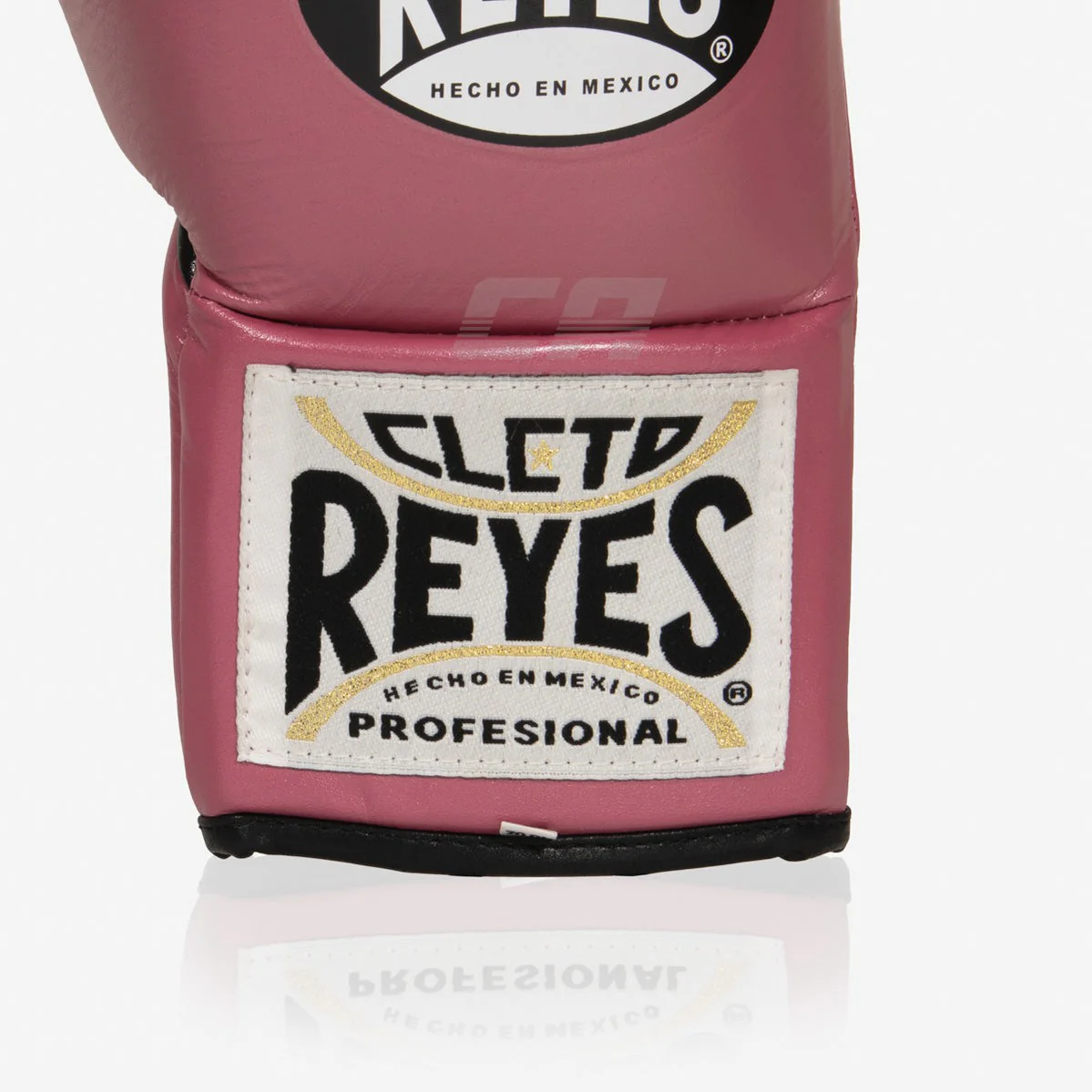 Boxing gloves Cleto Reyes Professional CB2 Pink-black with laces  - Image 5