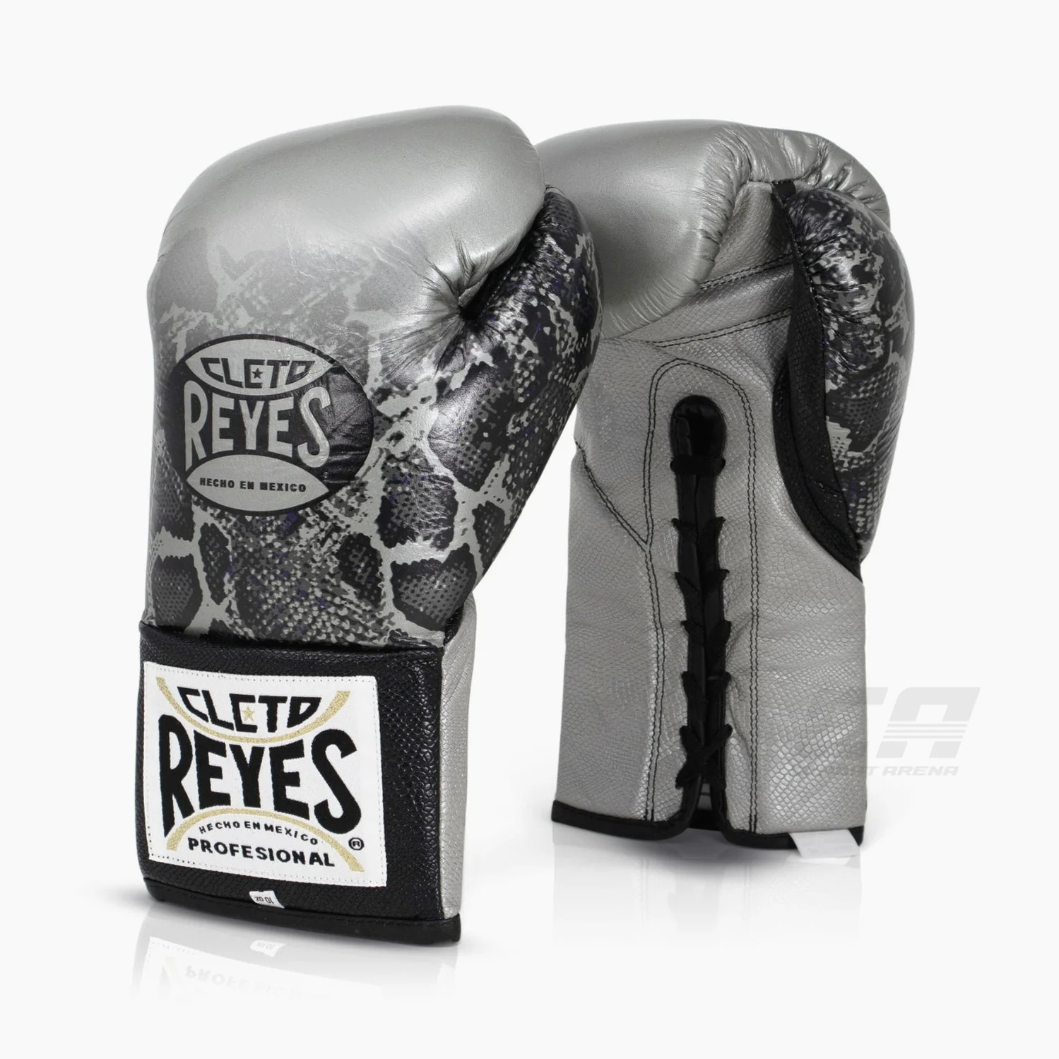 Boxing gloves Cleto Reyes Professional CB2 Steel Snake with laces 