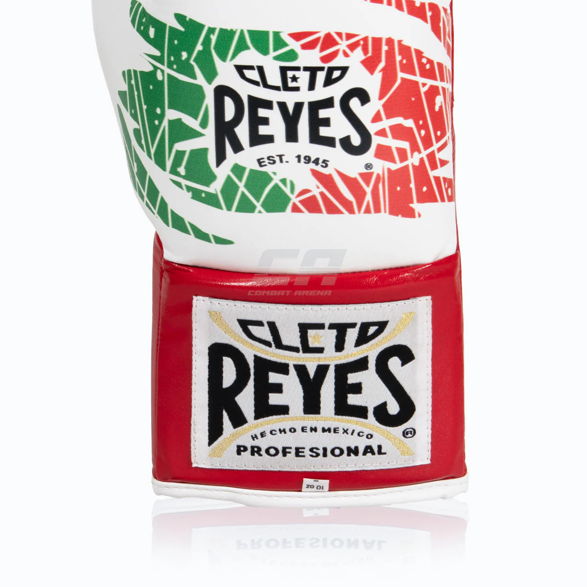 Boxing gloves Cleto Reyes Professional CB2 White-red Mexican with laces  - Image 5