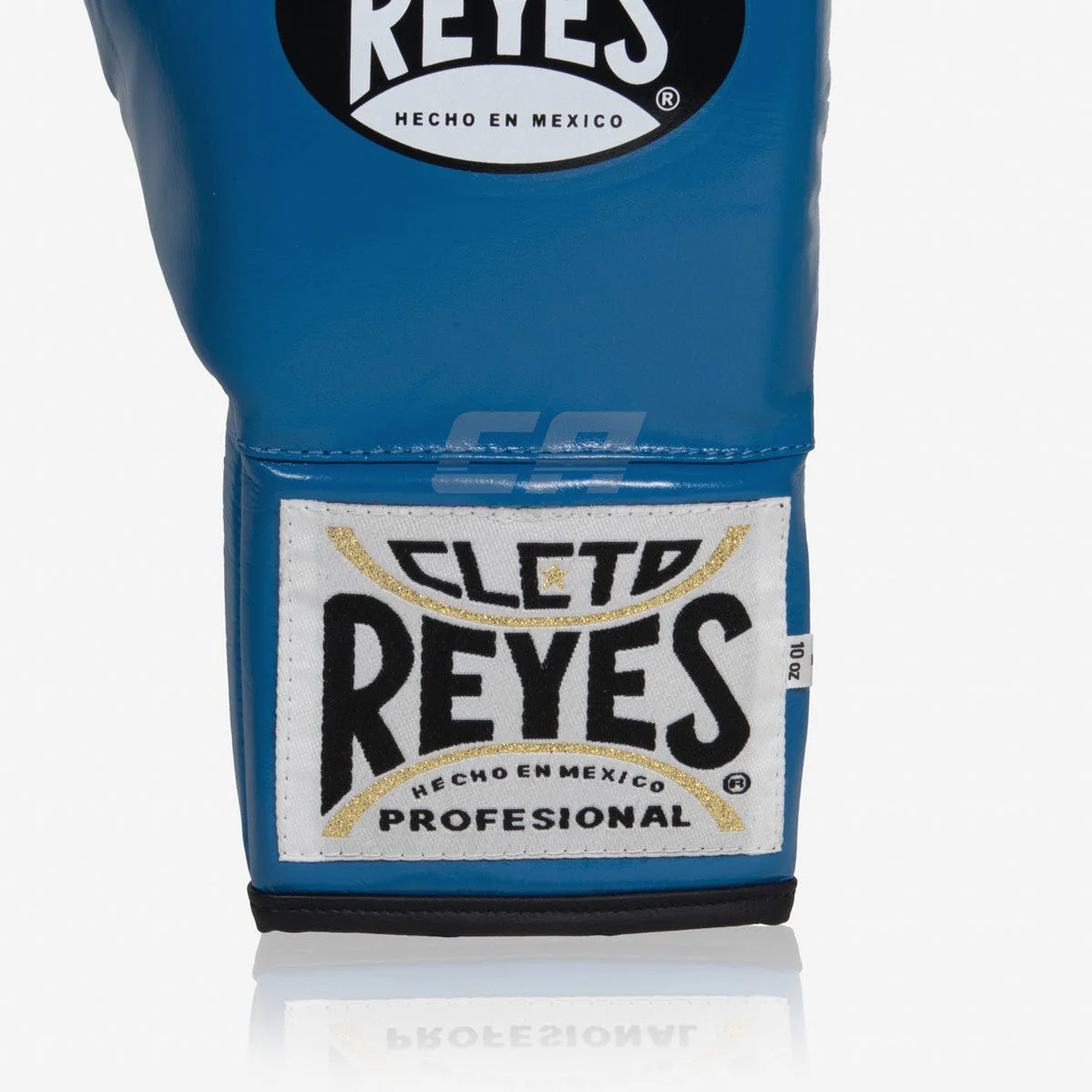 Boxing gloves Cleto Reyes Safetec CB4 Blue-black with laces  - Image 10