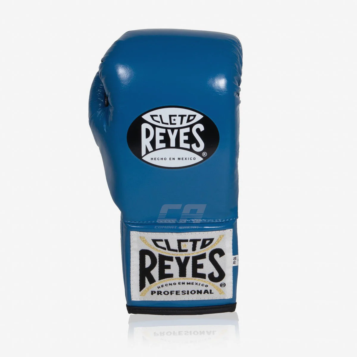 Boxing gloves Cleto Reyes Safetec CB4 Blue-black with laces  - Image 2