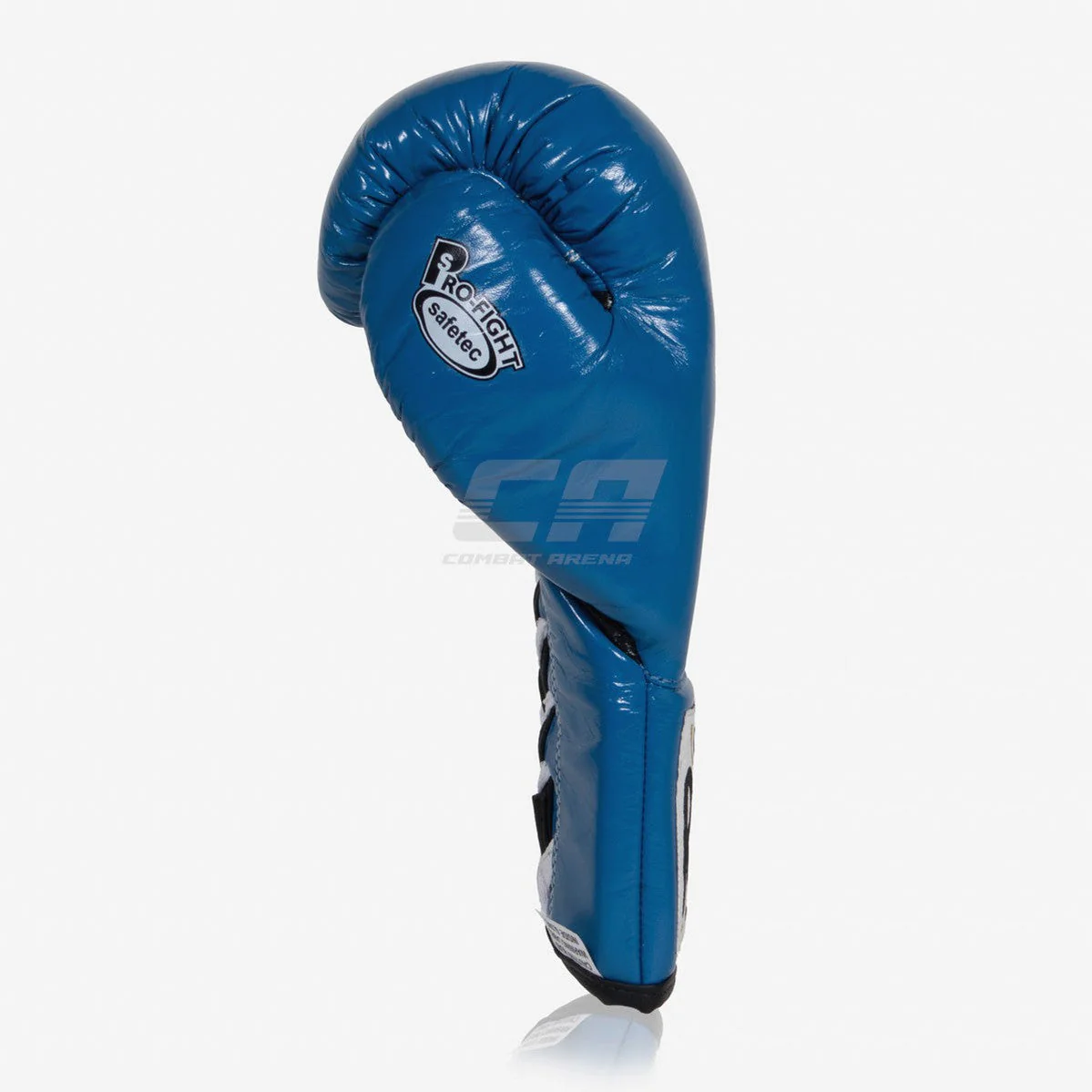Boxing gloves Cleto Reyes Safetec CB4 Blue-black with laces  - Image 3