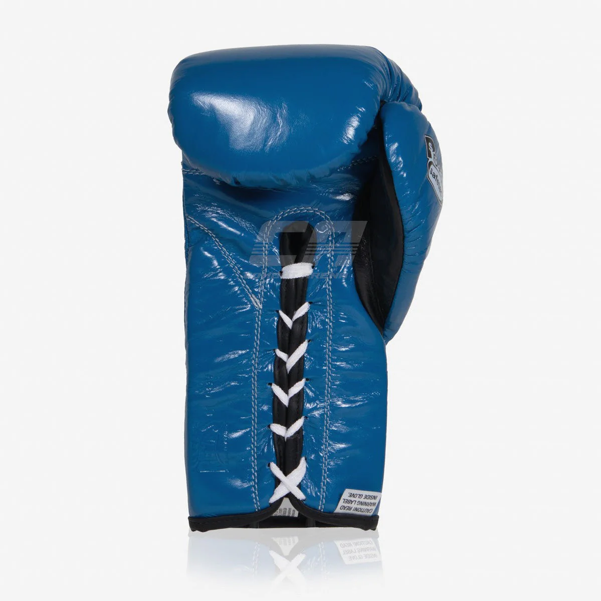 Boxing gloves Cleto Reyes Safetec CB4 Blue-black with laces  - Image 4
