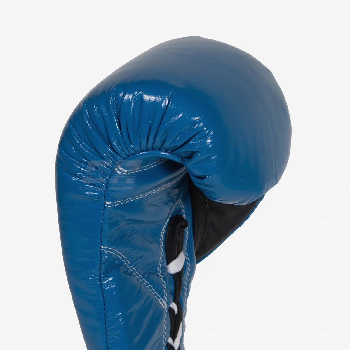 Boxing gloves Cleto Reyes Safetec CB4 Blue-black with laces  - Image 6
