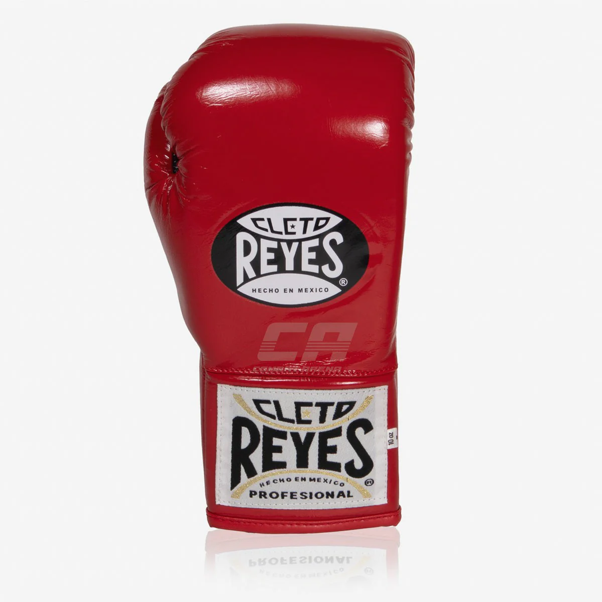 Boxing gloves Cleto Reyes Safetec CB4 Red-black with laces  - Image 3