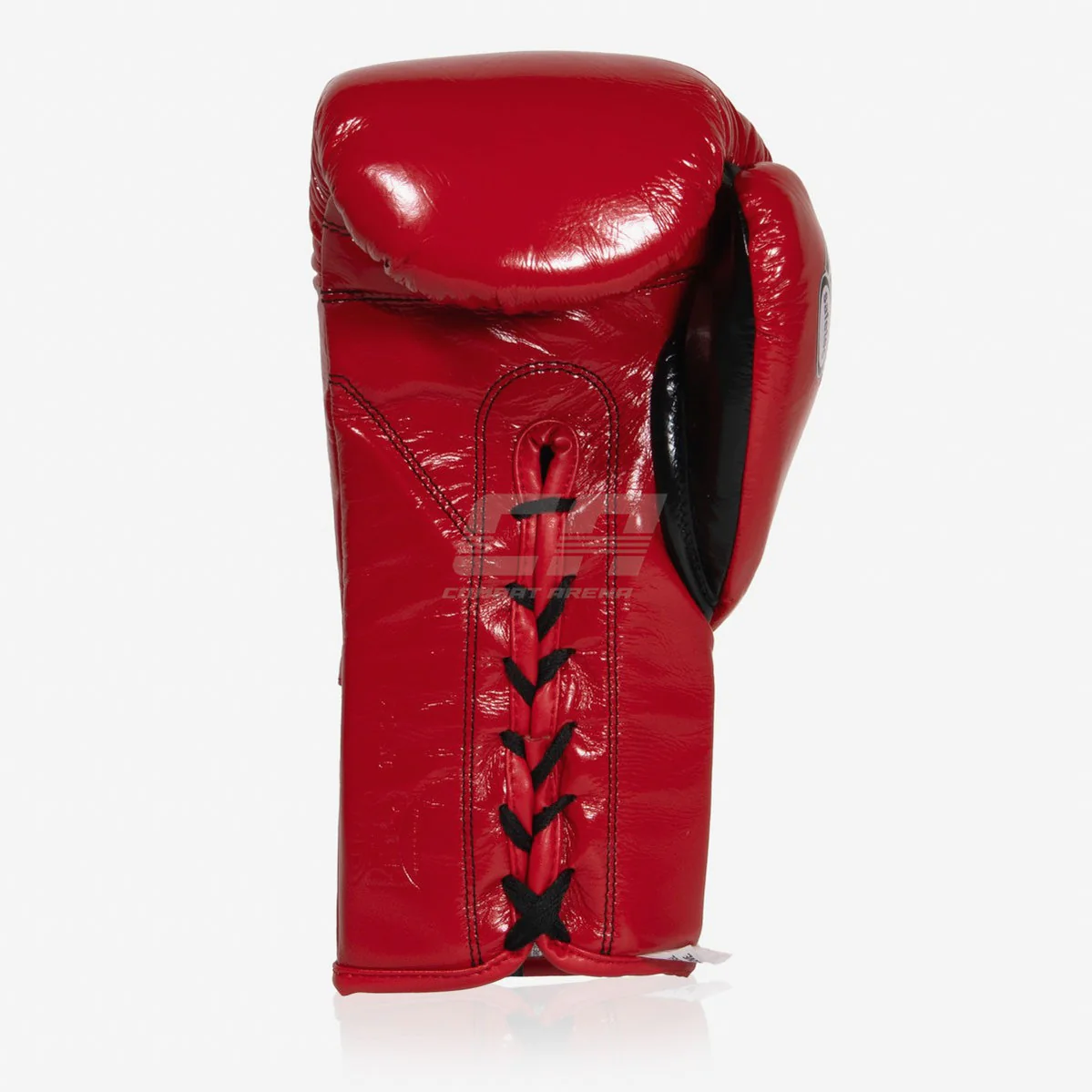 Boxing gloves Cleto Reyes Safetec CB4 Red-black with laces  - Image 4