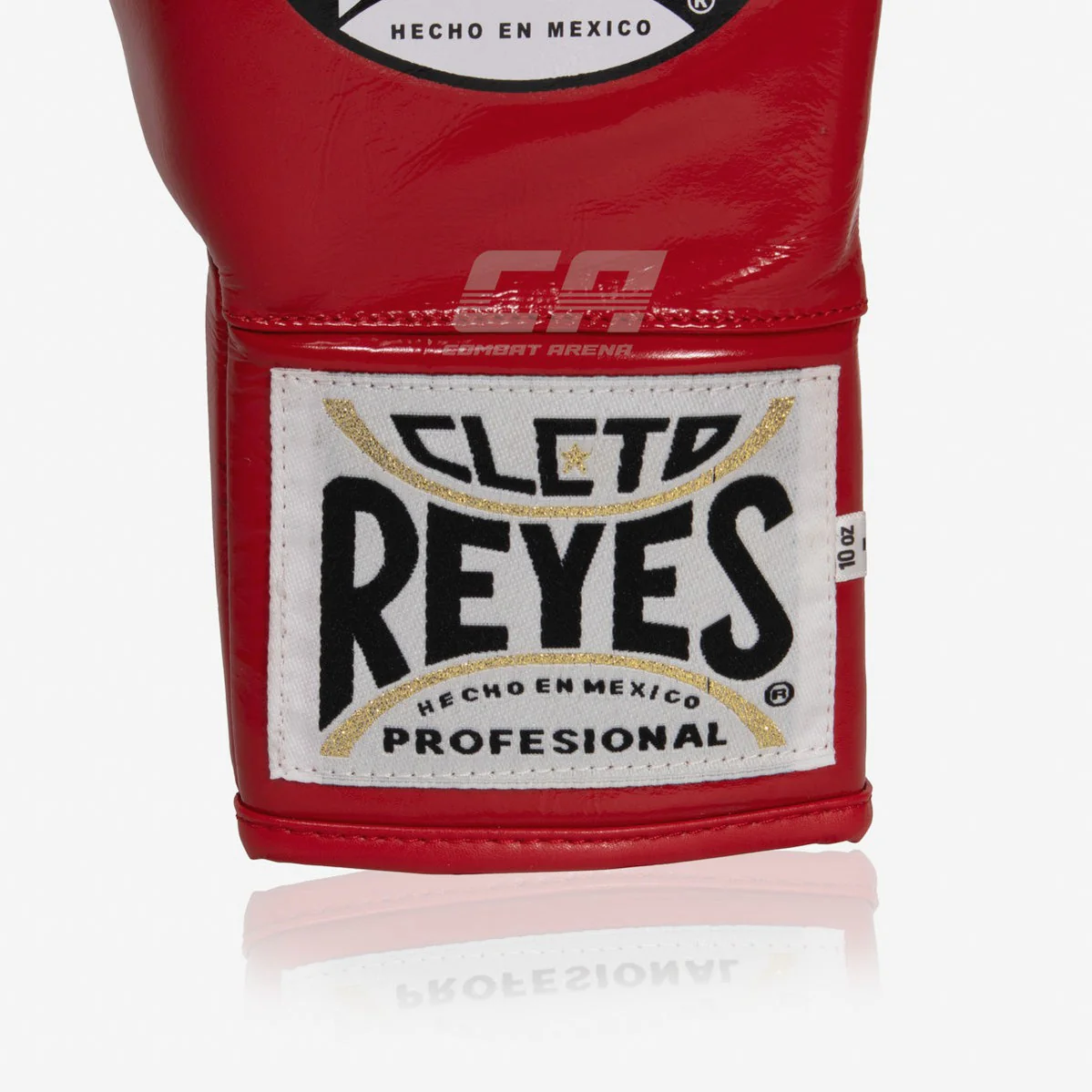 Boxing gloves Cleto Reyes Safetec CB4 Red-black with laces  - Image 7