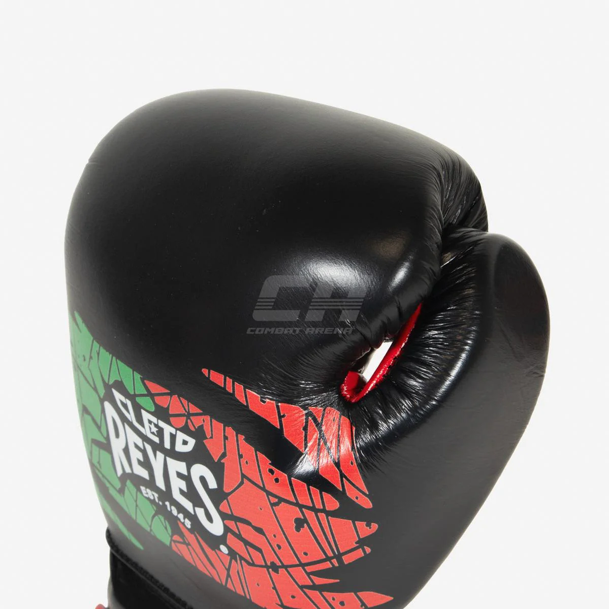 Boxing gloves Cleto Reyes Sparring CE6 Black red Mexican  - Image 6