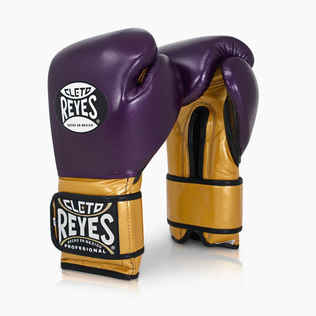 Boxing gloves Cleto Reyes Sparring CE6 Purple-Gold 