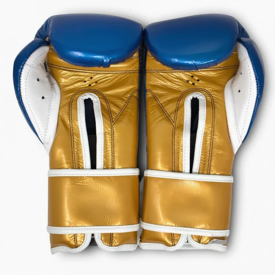 Boxing gloves Cleto Reyes Sparring CE6 Sapphire Blue Gold  - Image 2