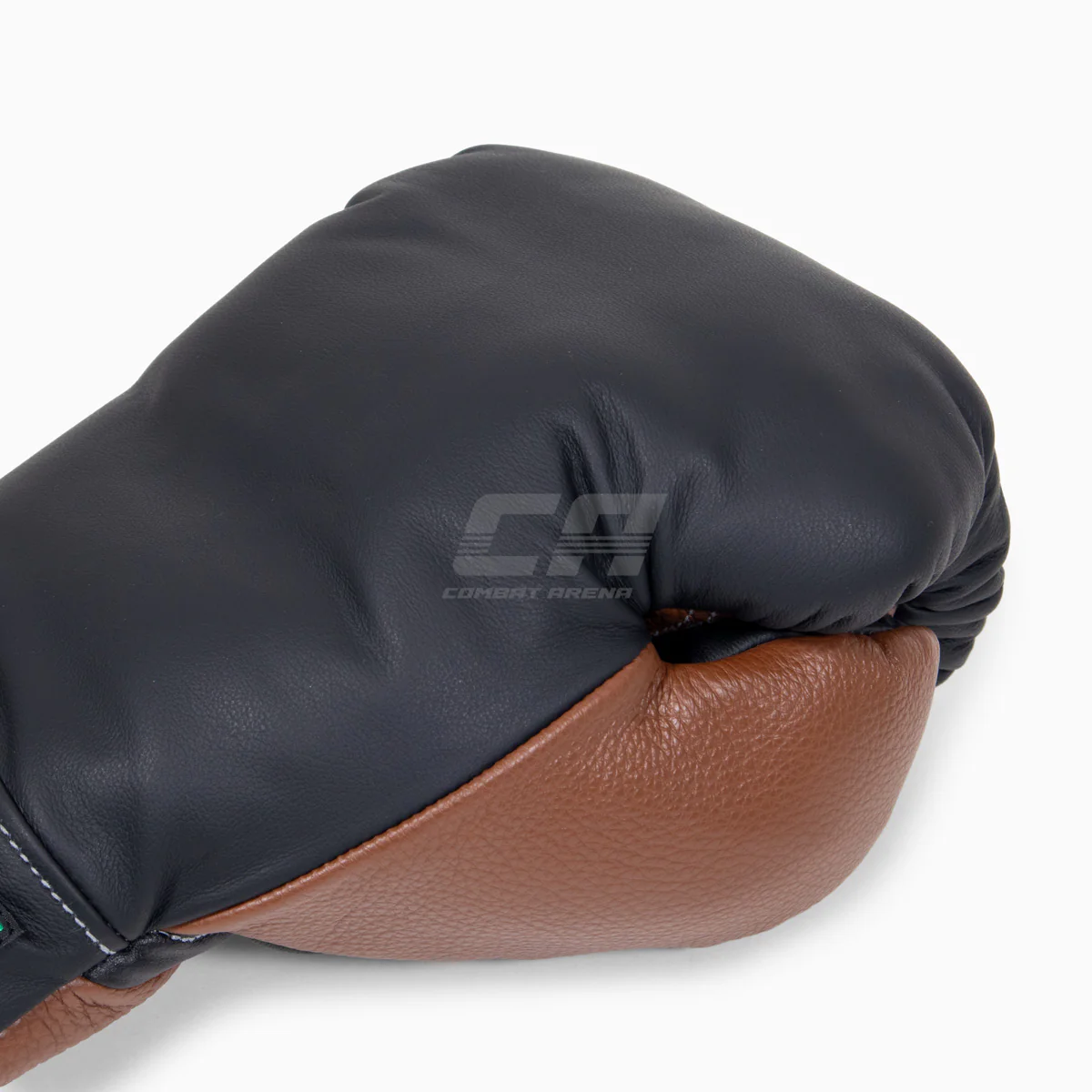 Boxing gloves Di Nardo with laces Black-Brown 16 oz - Image 10