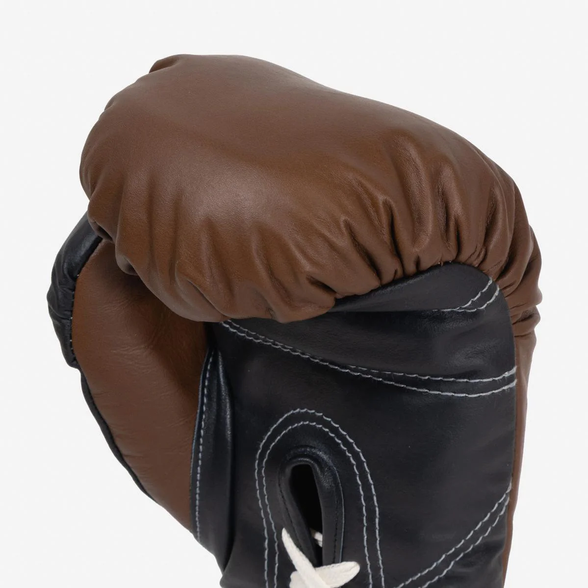 Boxing gloves Di Nardo with Laces 12 Oz Brown-black  - Image 8