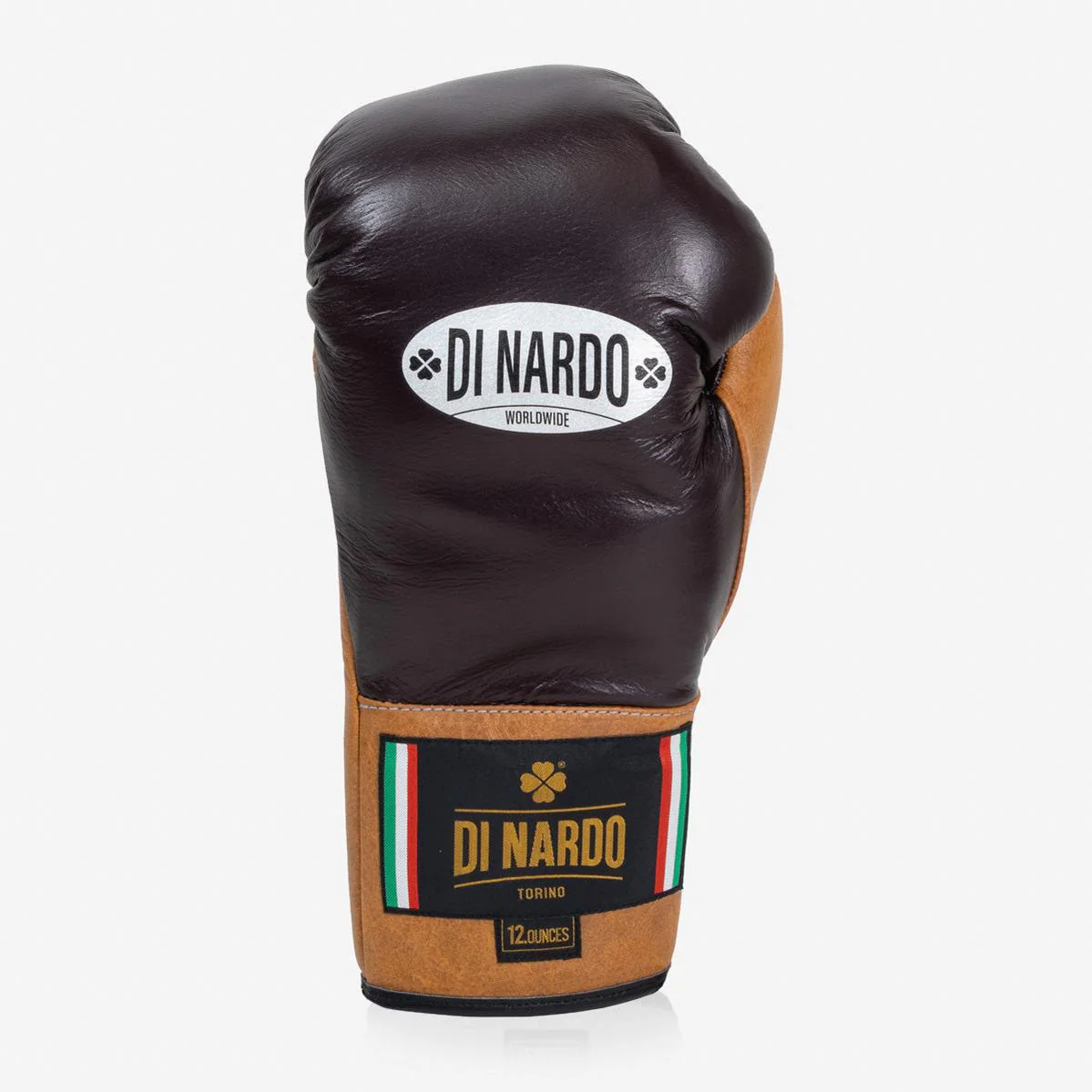 Boxing gloves Di Nardo with Laces 12 Oz Burgundy-cognac-vintage - Image 5