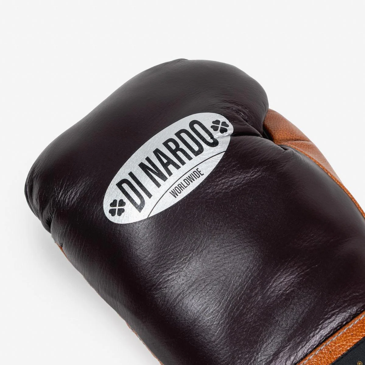 Boxing gloves Di Nardo with Laces 14 Oz Burgundy-cognac  - Image 10