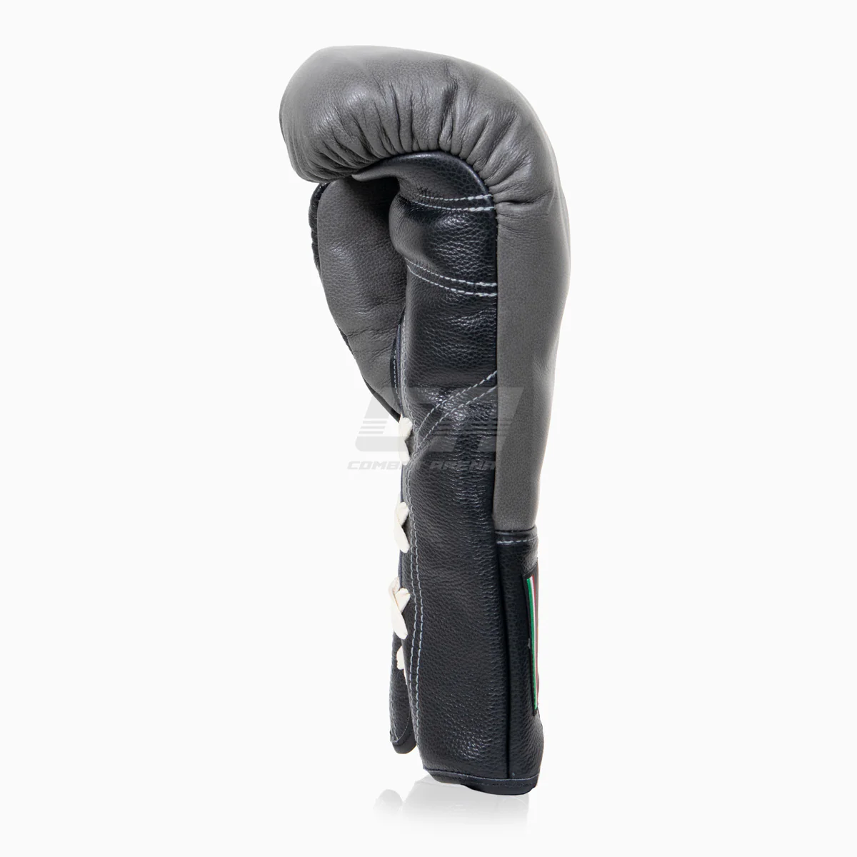 Boxing gloves Di Nardo with laces 16 Oz Gray-black  - Image 3