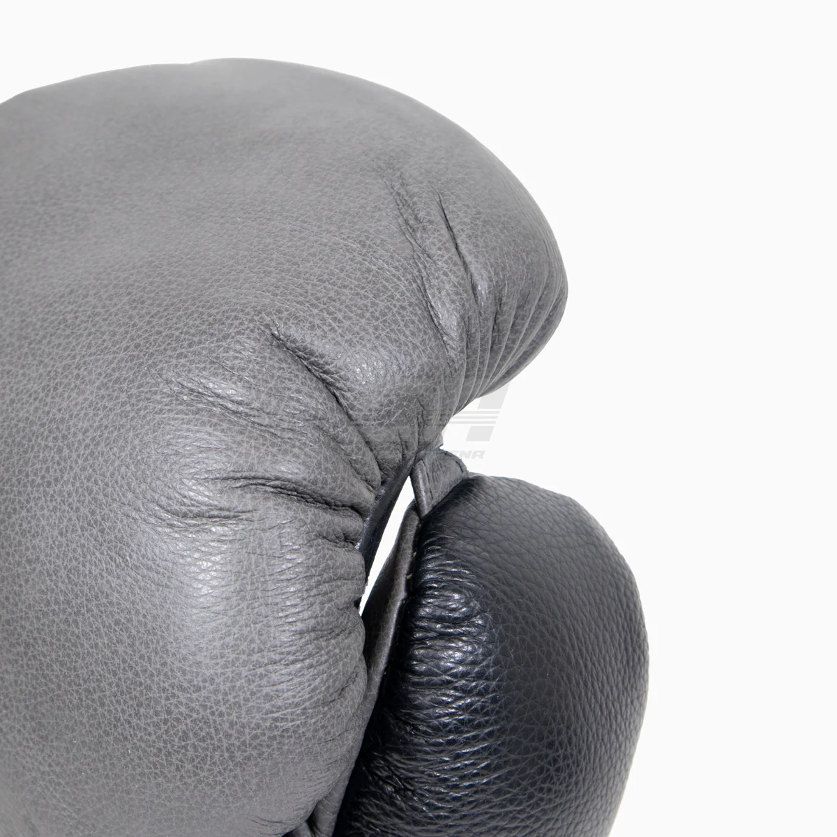 Boxing gloves Di Nardo with laces 16 Oz Gray-black  - Image 4