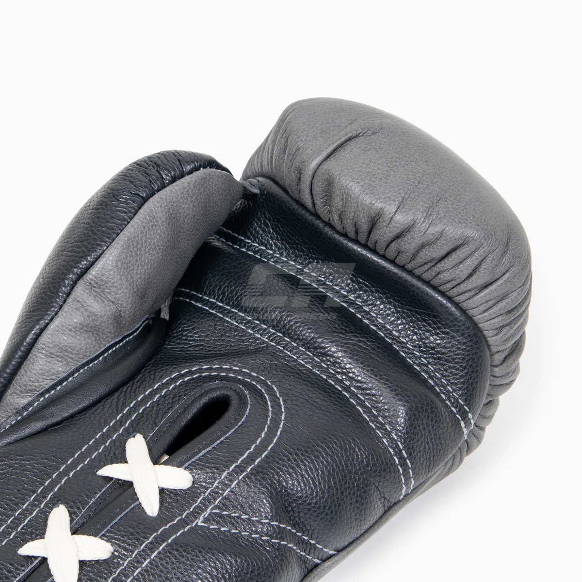 Boxing gloves Di Nardo with laces 16 Oz Gray-black  - Image 5