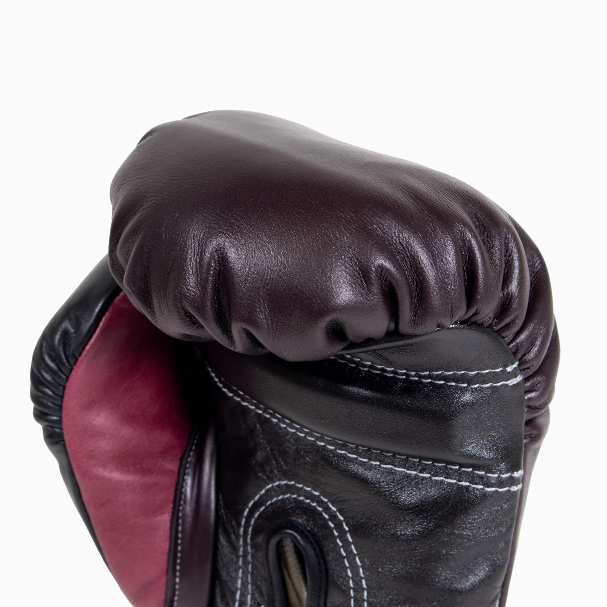 Boxing gloves Di Nardo with Burgundy Black laces  - Image 6