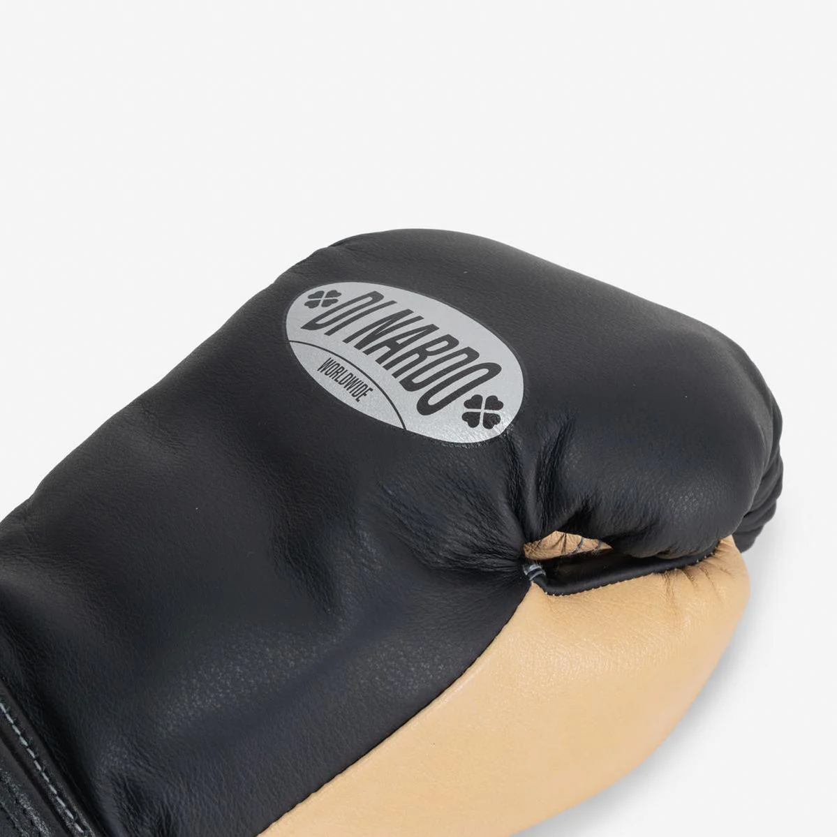 Boxing gloves Di Nardo with Velcro 12 Oz Black-sand  - Image 10