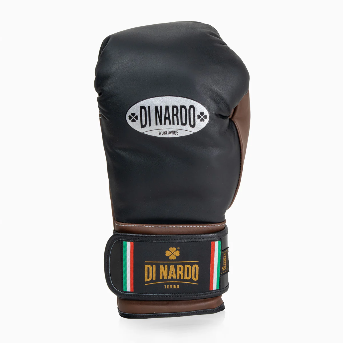Boxing gloves Di Nardo with Velcro 16 Oz Black-cocoa  - Image 5