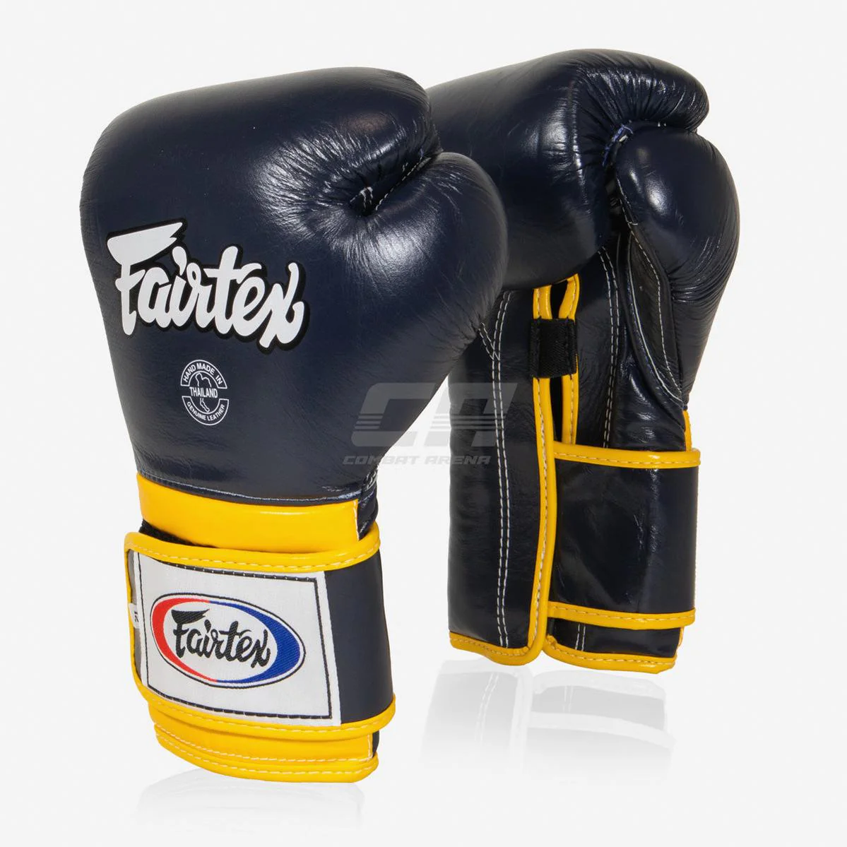 Boxing gloves Fairtex Mexican Style BGV9 Blue-blue-yellow  - Image 2