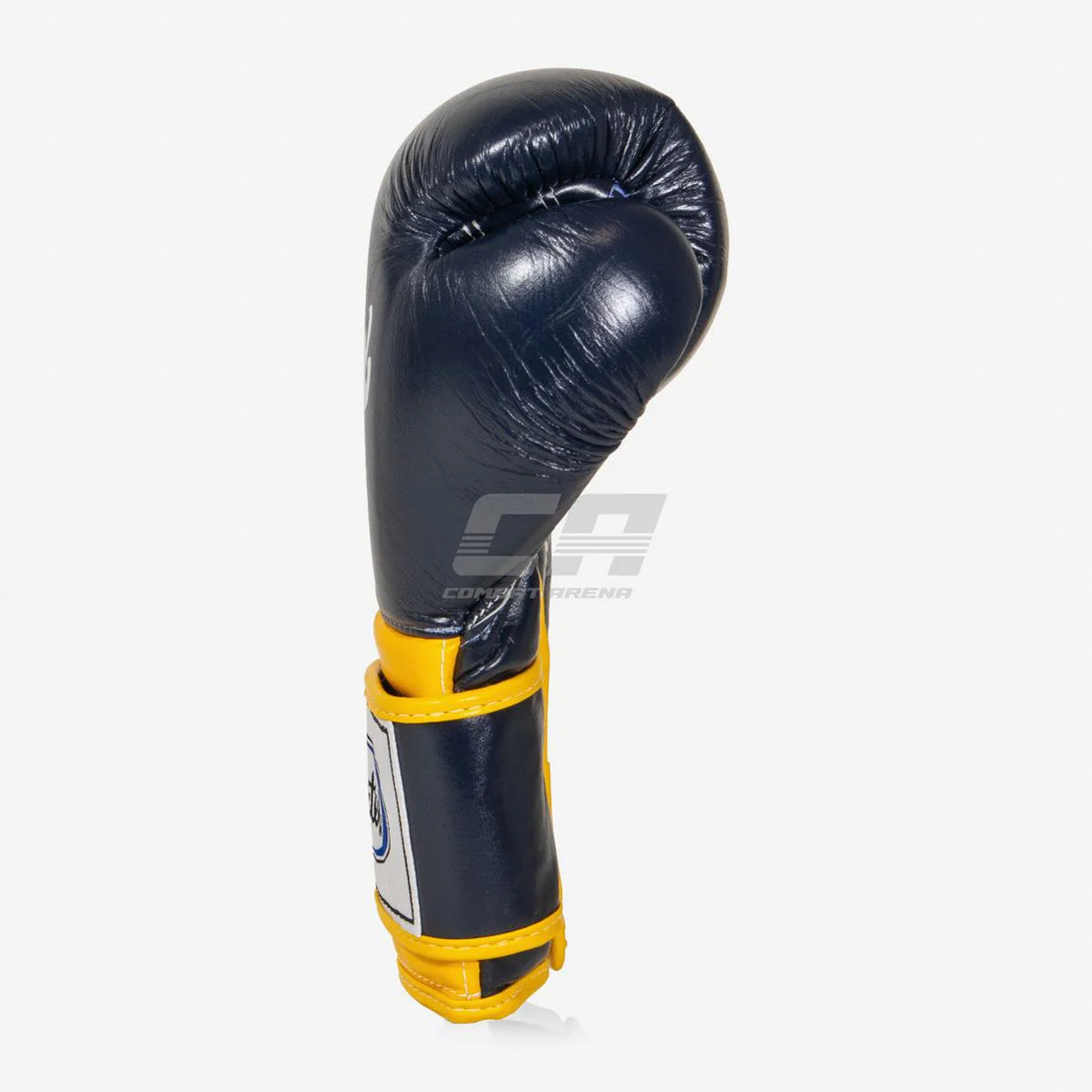 Boxing gloves Fairtex Mexican Style BGV9 Blue-blue-yellow  - Image 3